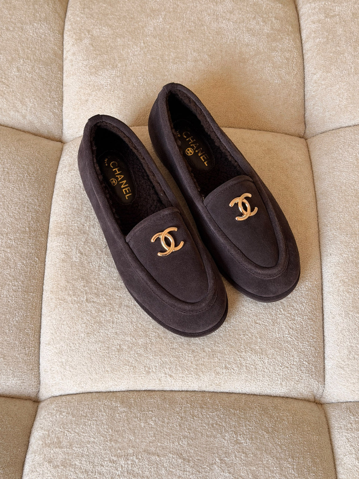 Chanel Loafers - Grey, Brown, Beige, Black