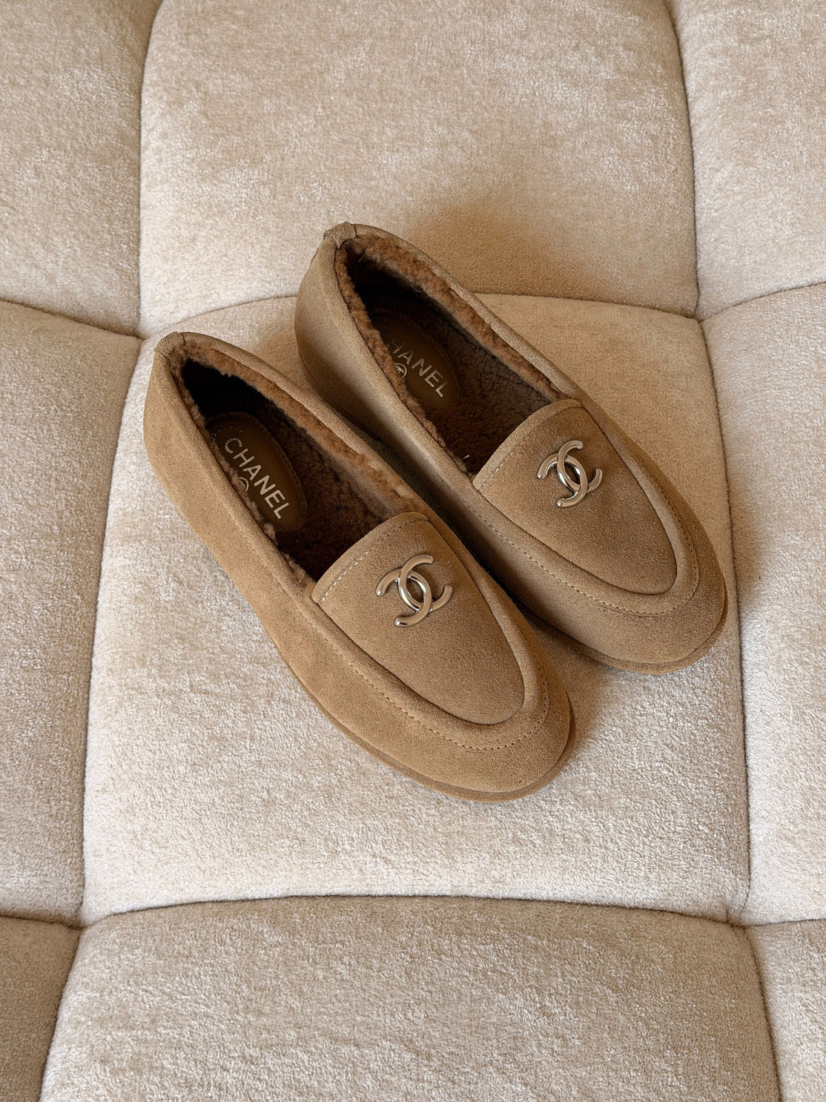 Chanel Loafers - Grey, Brown, Beige, Black