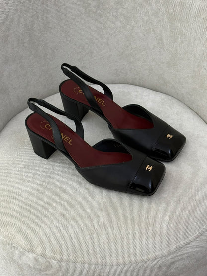 Chanel Heels - Black
