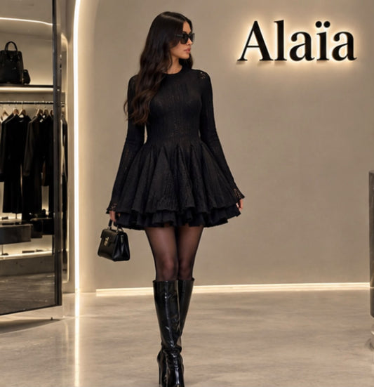 Alaïa Dress - Black