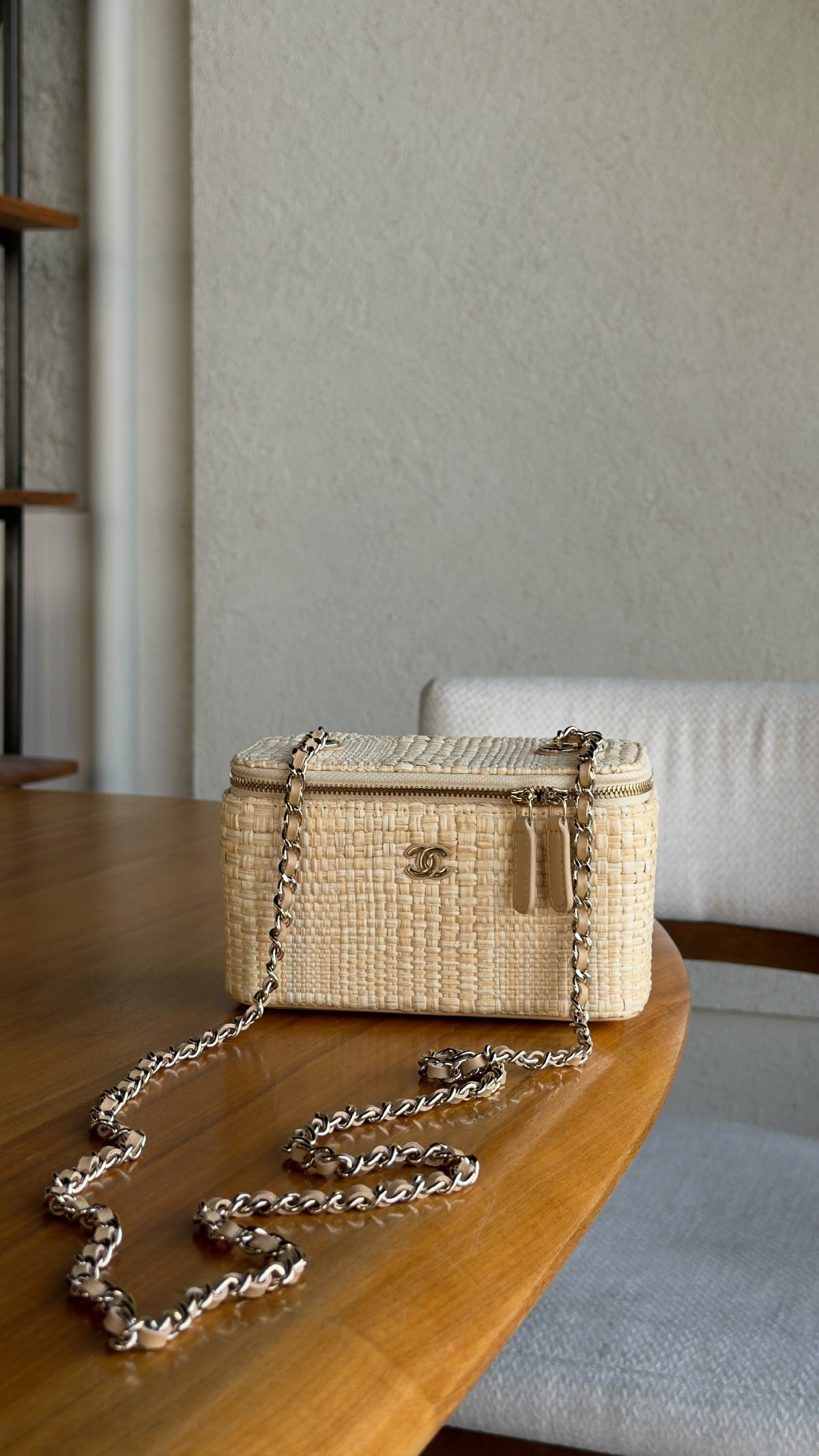 Chanel Vanity Bag - White