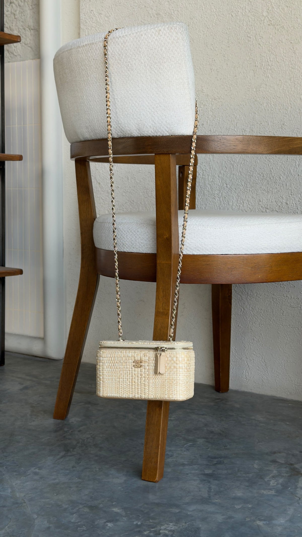 Chanel Vanity Bag - White
