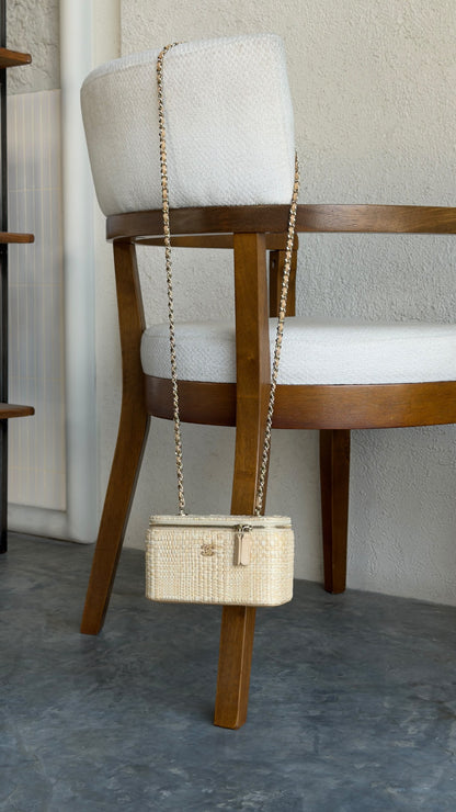 Chanel Vanity Bag - White
