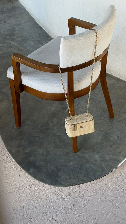 Chanel Vanity Bag - White