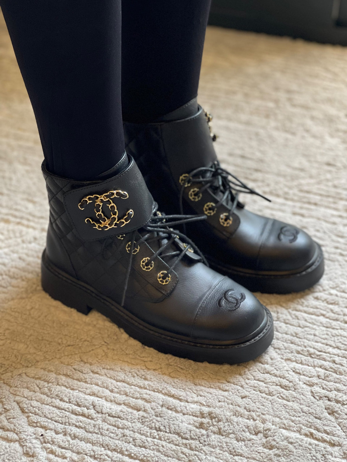 Chanel Boots - Black