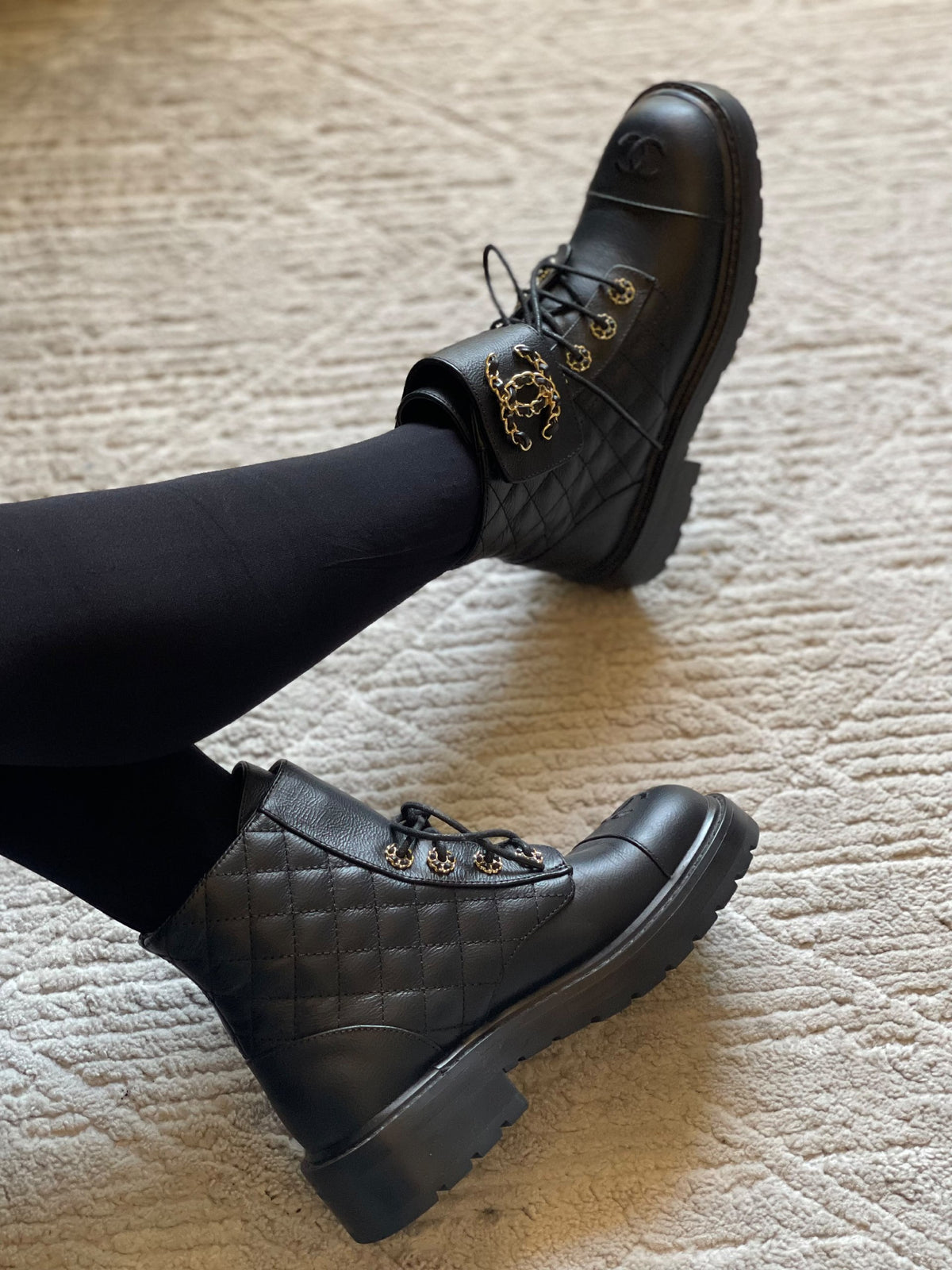 Chanel Boots - Black