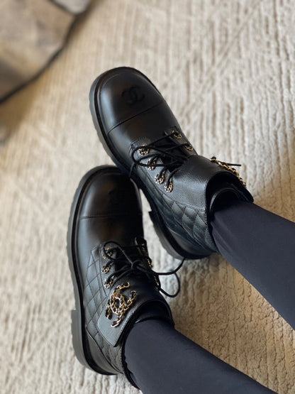 Chanel Boots - Black