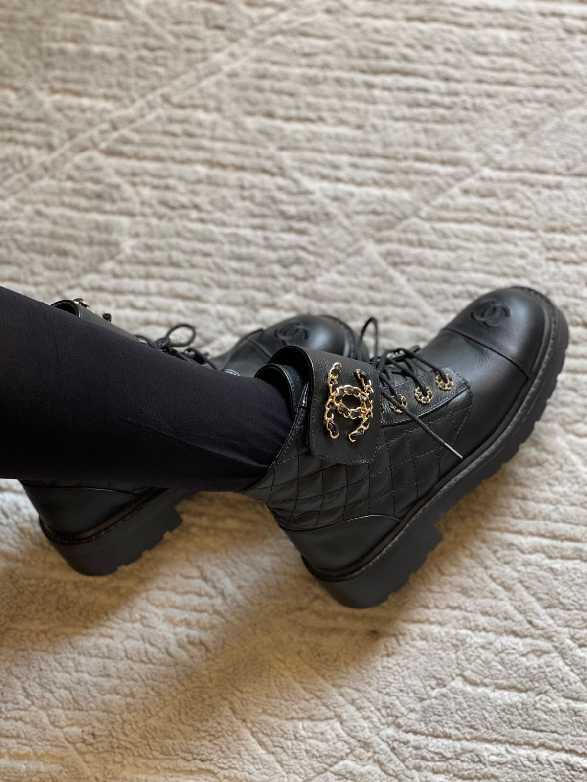 Chanel Boots - Black