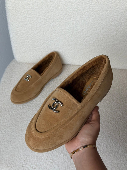 Chanel Loafers - Beige