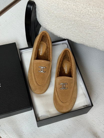 Chanel Loafers - Beige