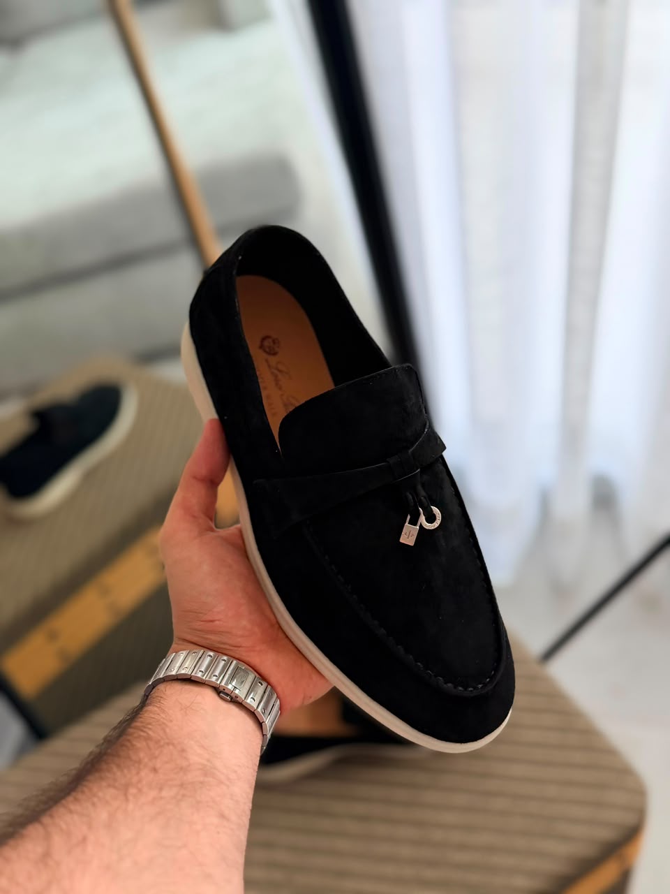Loro Piana Loafers - Black