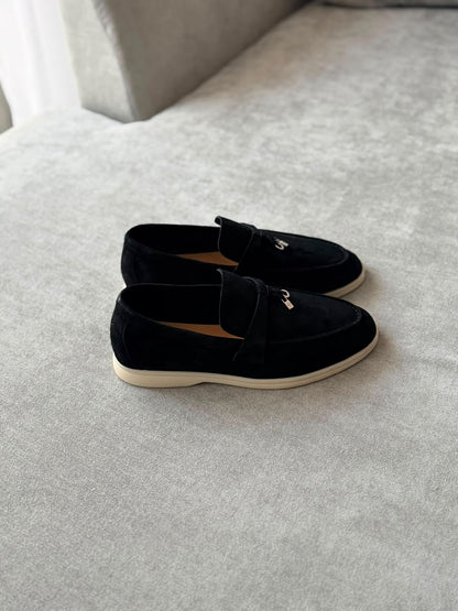 Loro Piana Loafers - Black