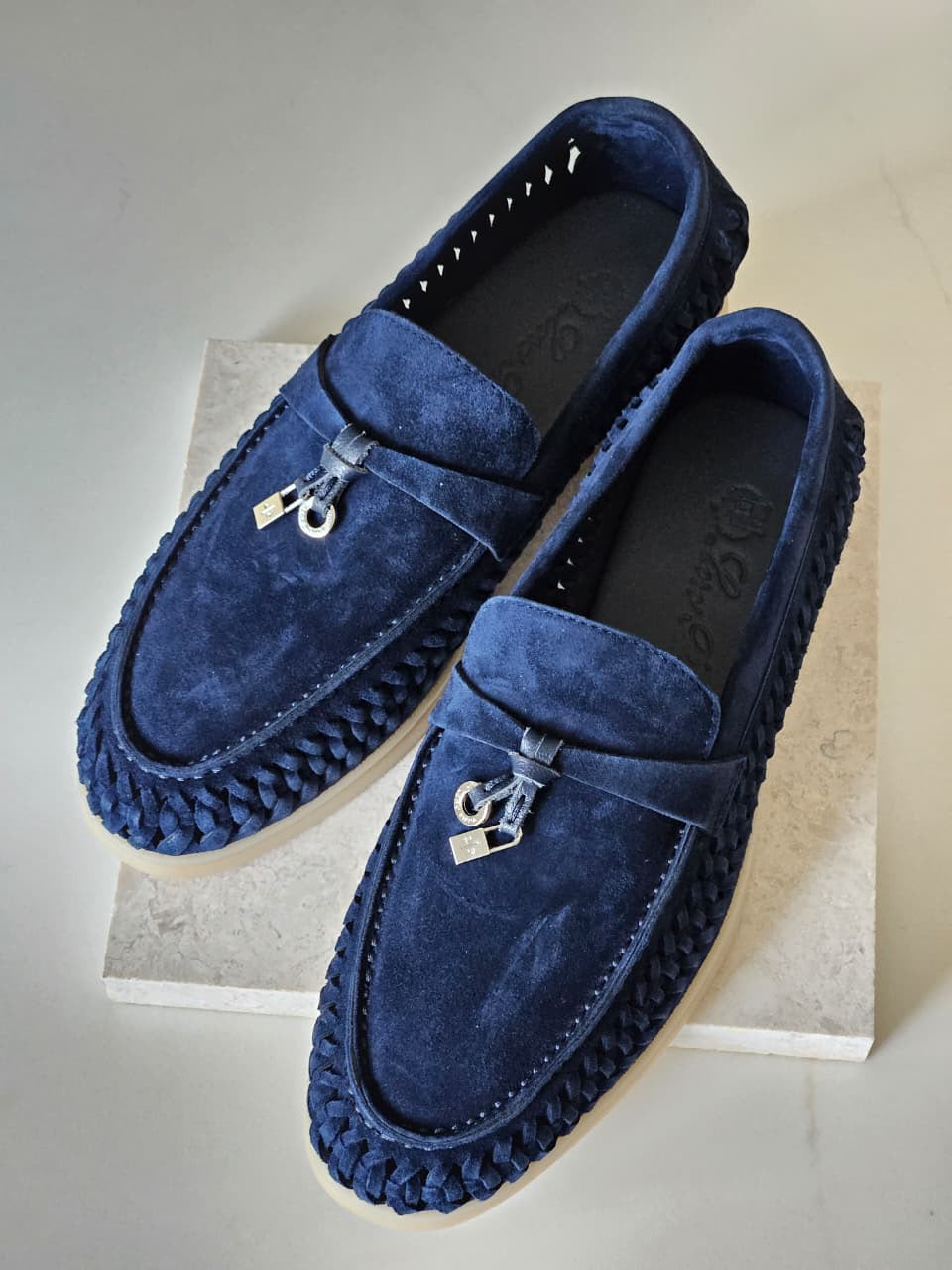 Loro Piana Loafers - Navy