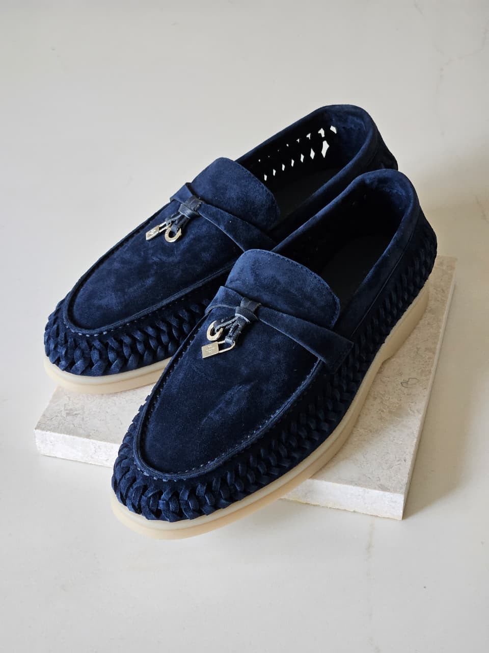 Loro Piana Loafers - Navy