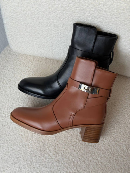 Hermes Boots - Black