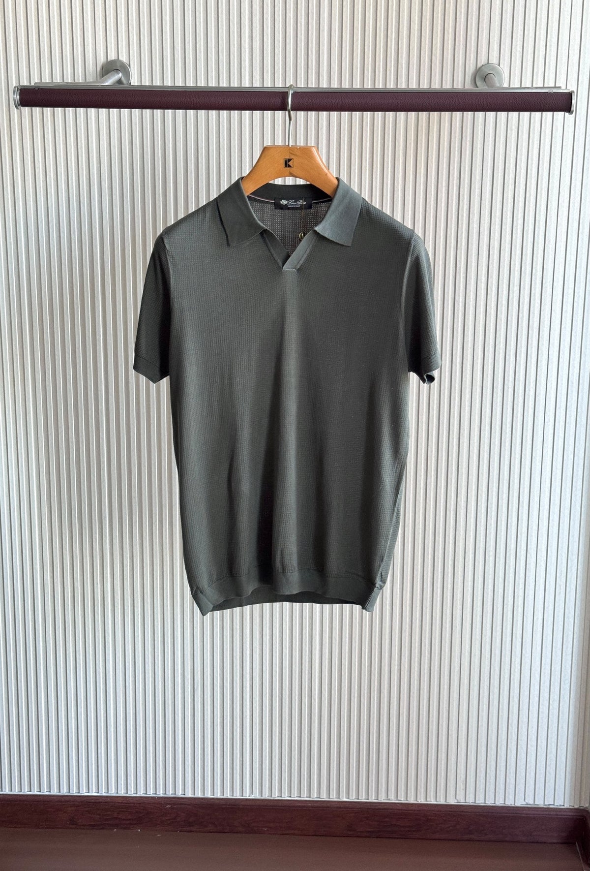 Loro Piana Polo Shirt - Black, Green, White, Navy