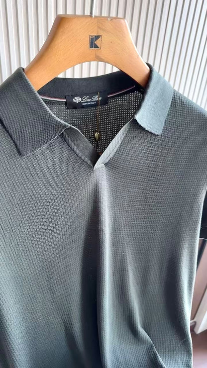 Loro Piana Polo Shirt - Black, Green, White, Navy