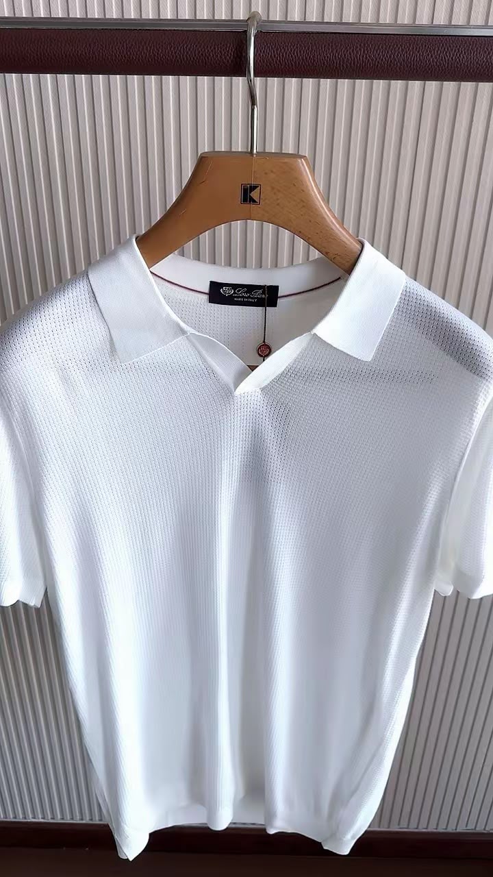 Loro Piana Polo Shirt - Black, Green, White, Navy
