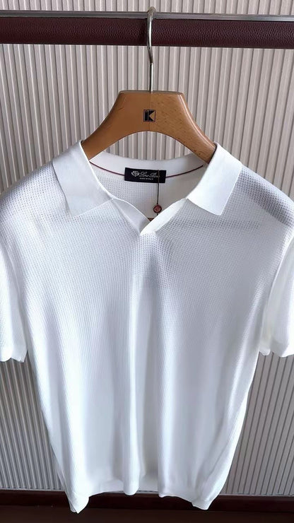 Loro Piana Polo Shirt - Black, Green, White, Navy