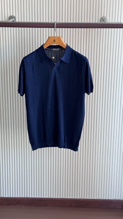 Loro Piana Polo Shirt - Black, Green, White, Navy