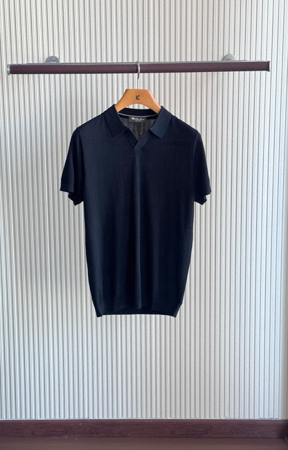 Loro Piana Polo Shirt - Black, Green, White, Navy