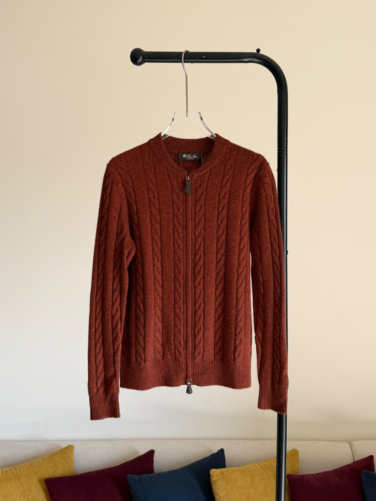 Loro Piana Cardigan - Brown, Blue