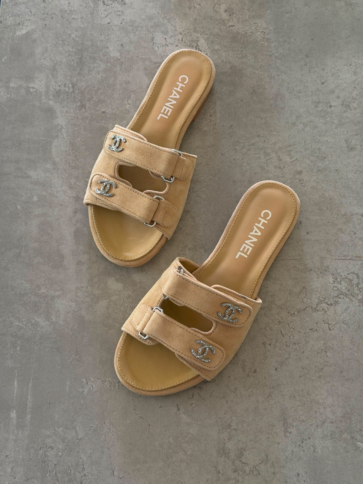 Chanel Slippers - Beige