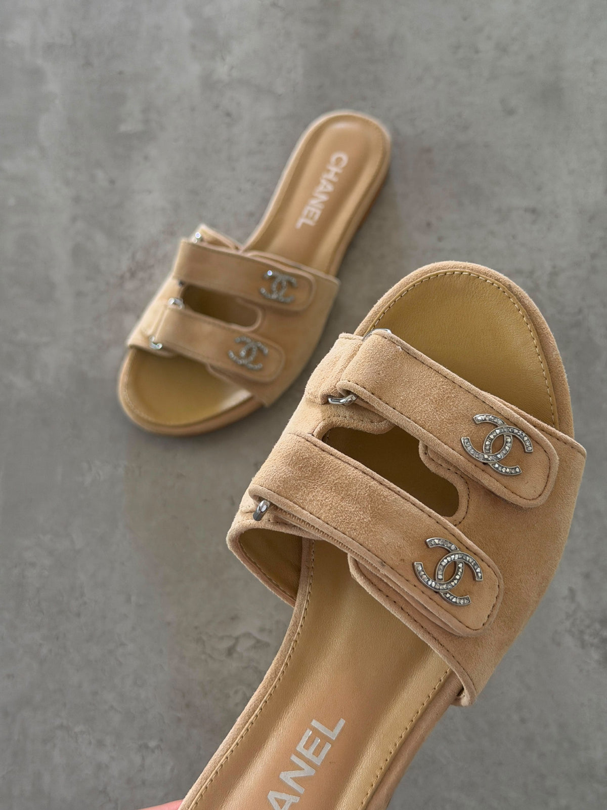 Chanel Slippers - Beige