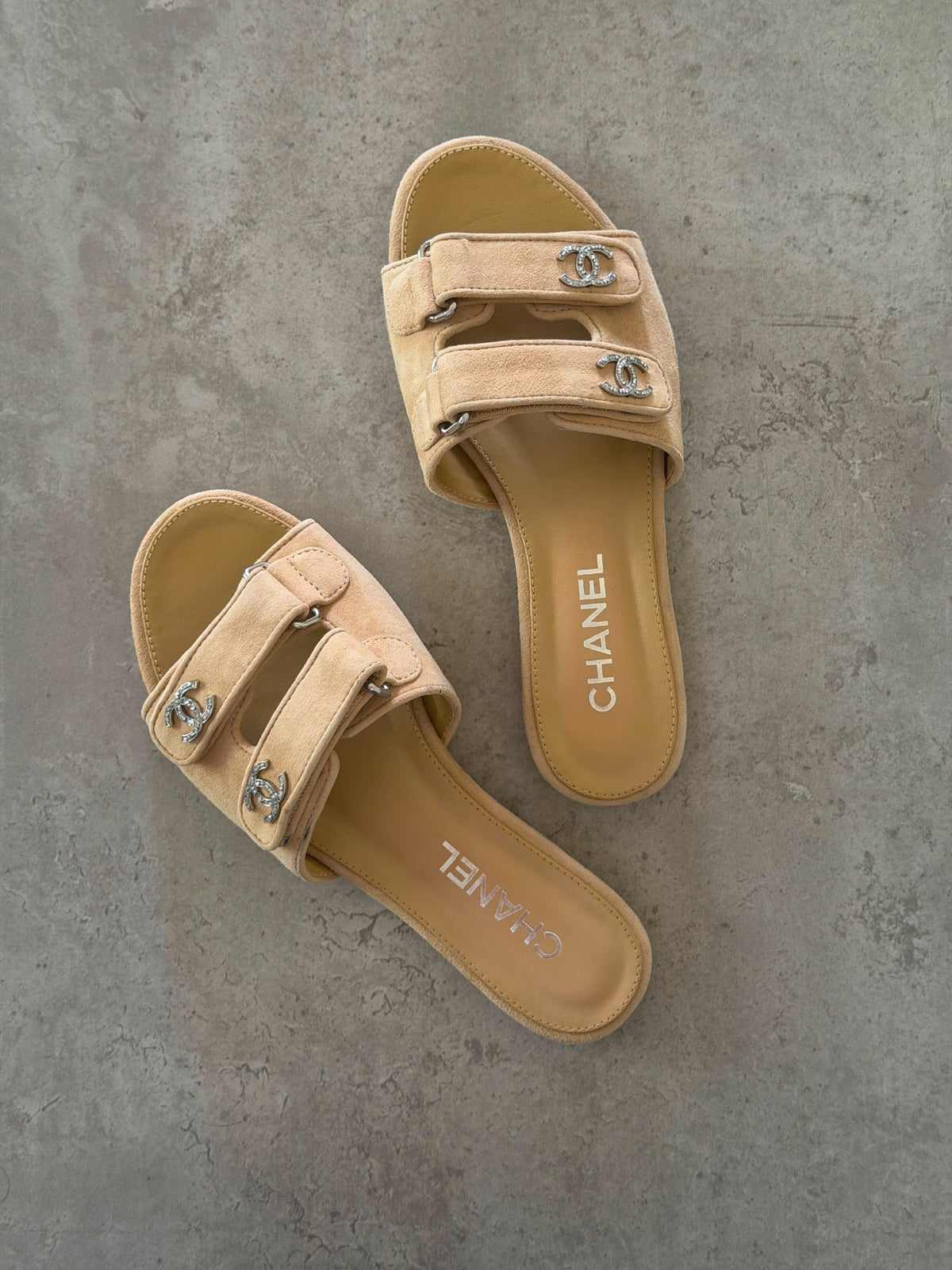 Chanel Slippers - Beige