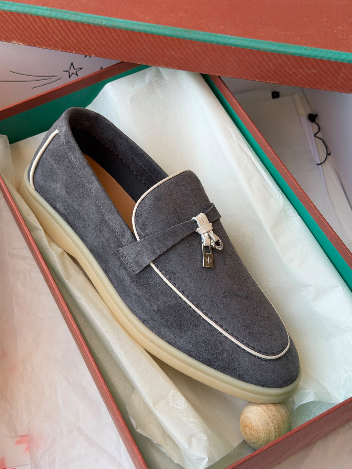 Loro Piana Loafers - Burgundy, Navy, Grey, Green