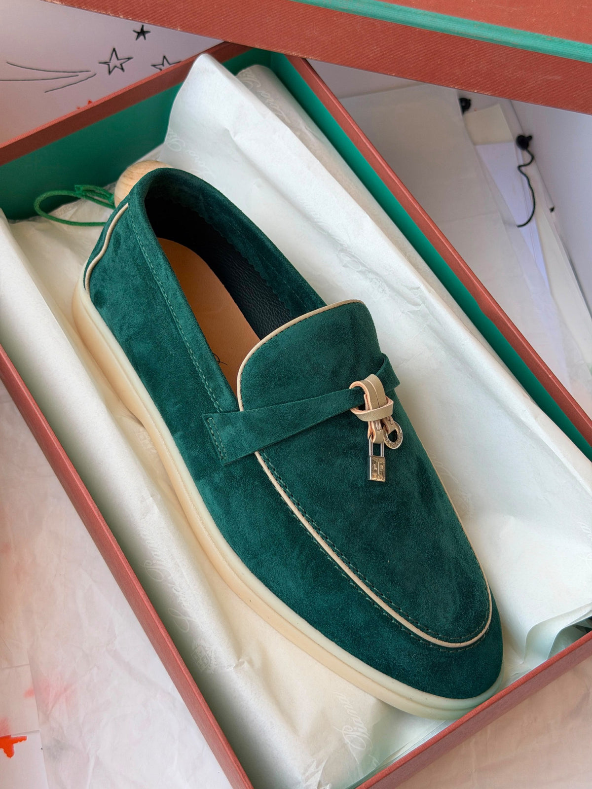 Loro Piana Loafers - Burgundy, Navy, Grey, Green