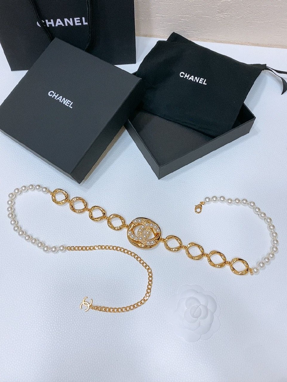 Chanel Belt - Gold