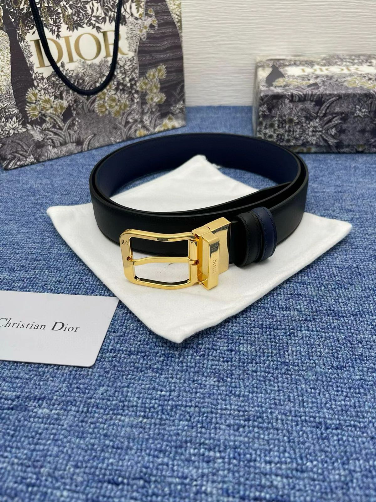 Dior Belt - Black