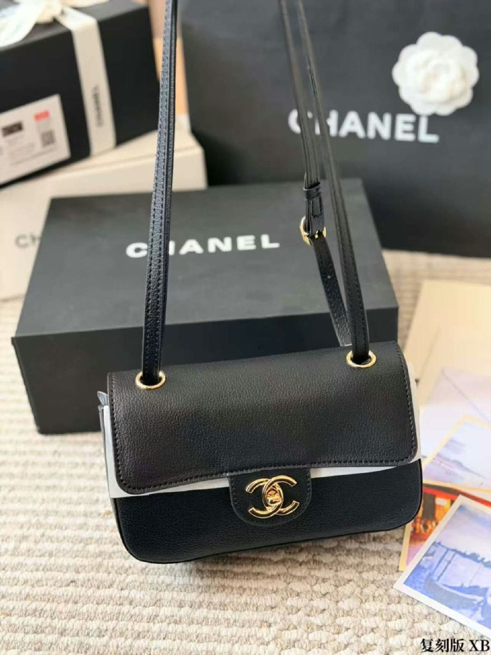 Chanel Shoulder Bag - Black