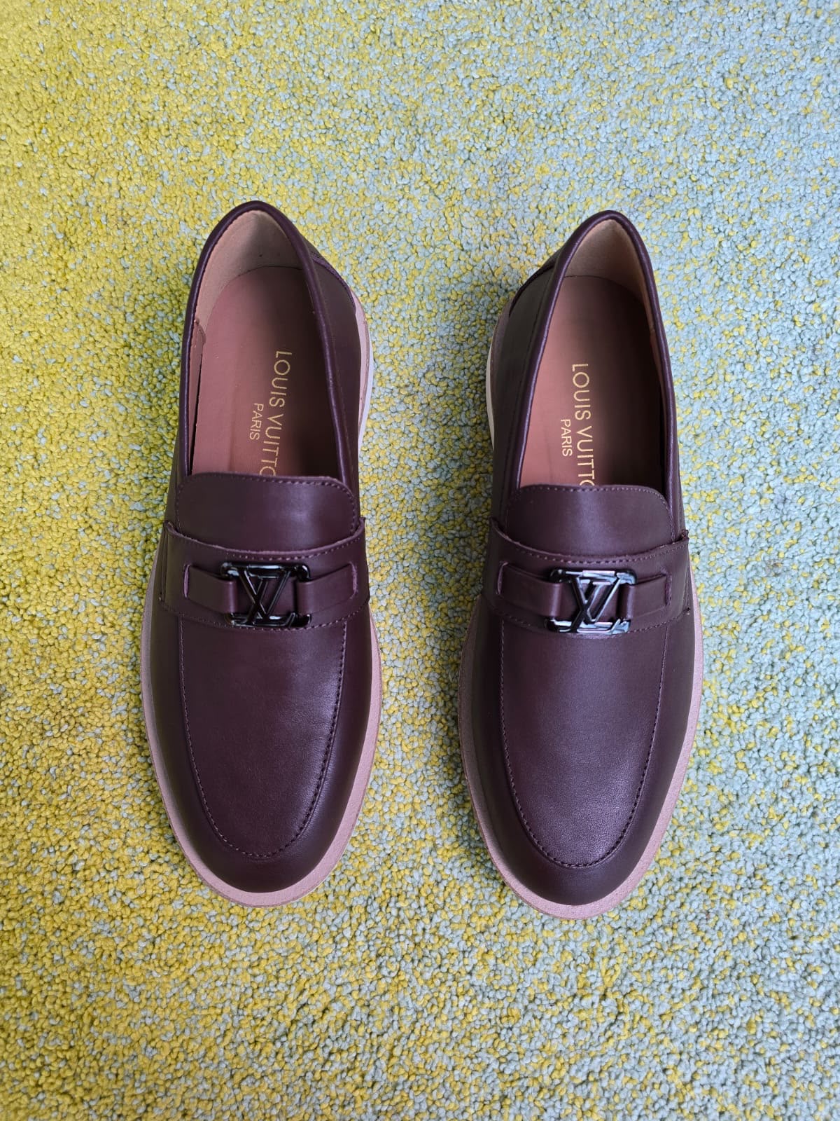Louis Vuitton Loafers - Burgundy