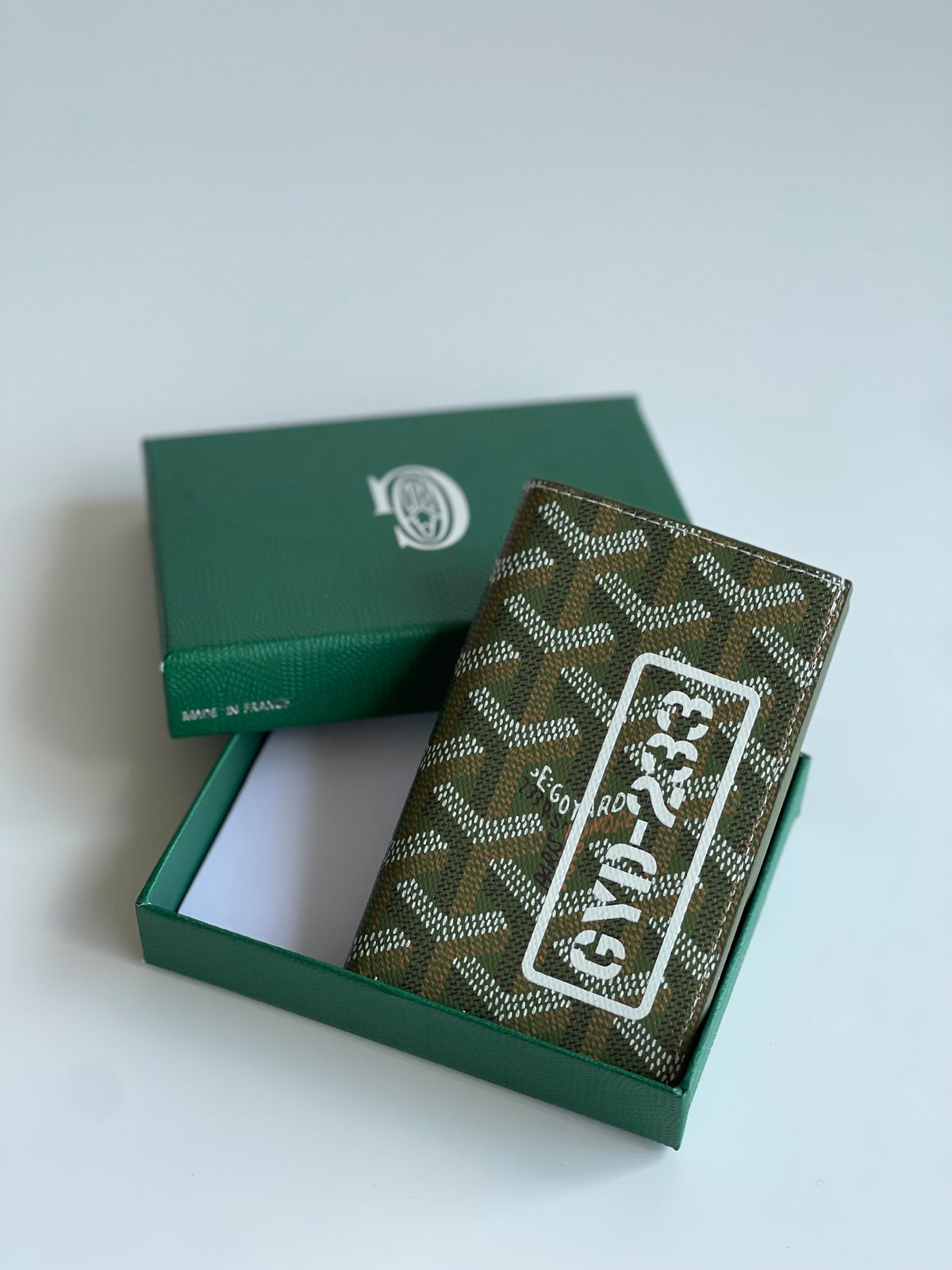 Goyard Chevron Wallet - Green