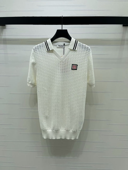 Miu Miu Polo Shirt - White