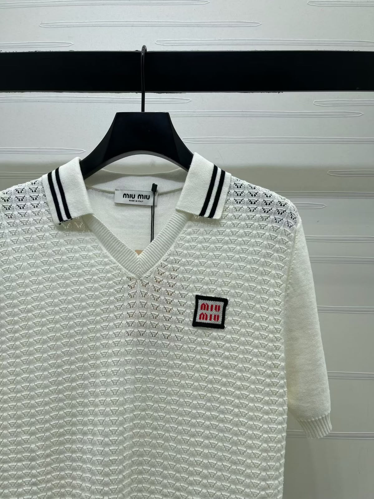 Miu Miu Polo Shirt - White