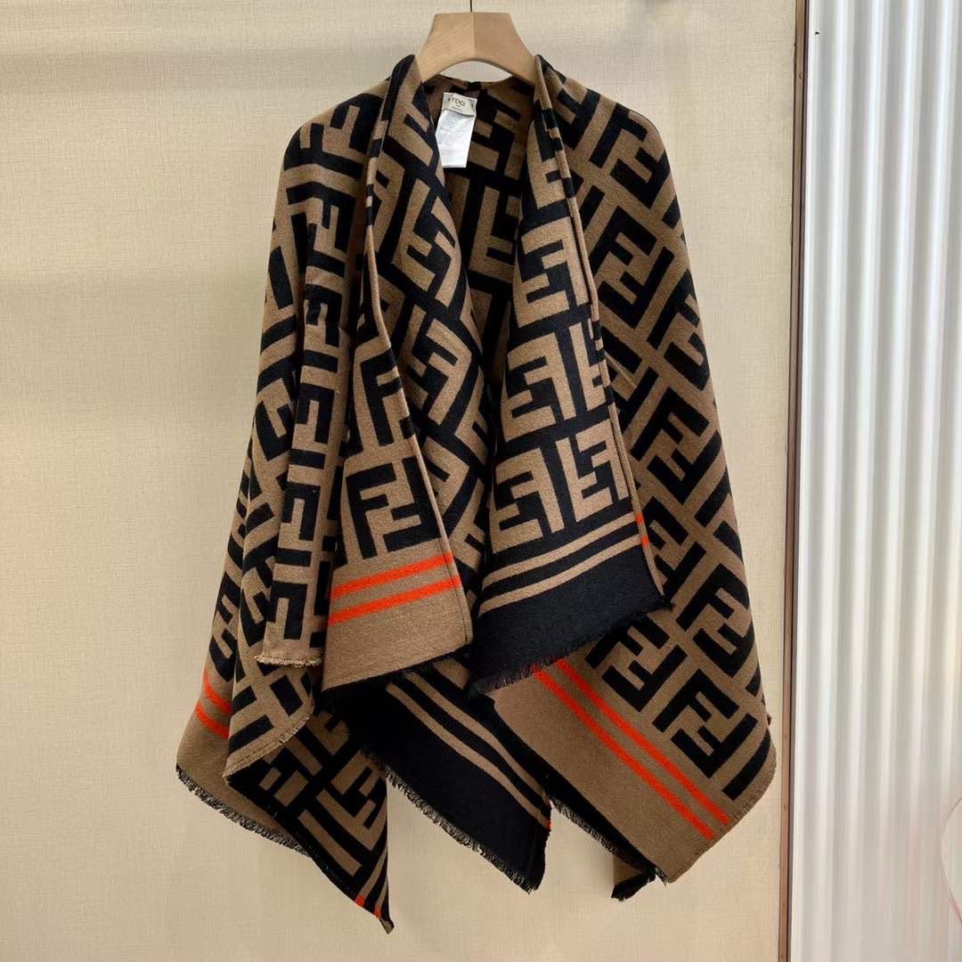 Fendi Scarf - Beige Monogram