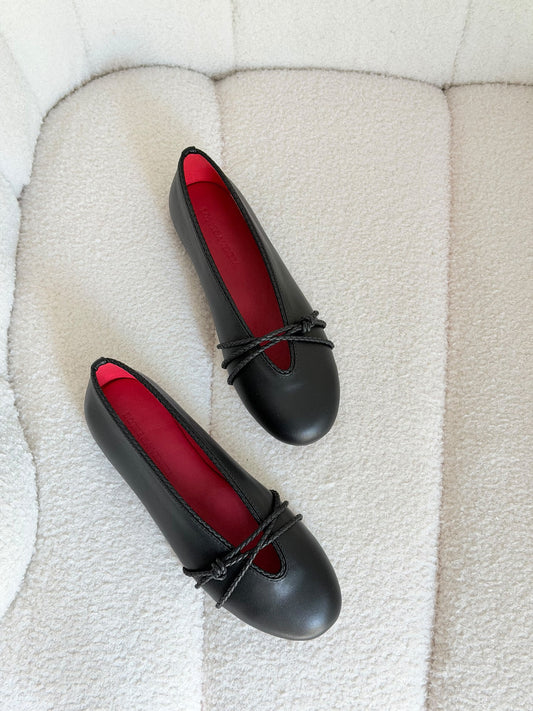 Bottega Veneta Ballerina - Black, Beige, Burgundy