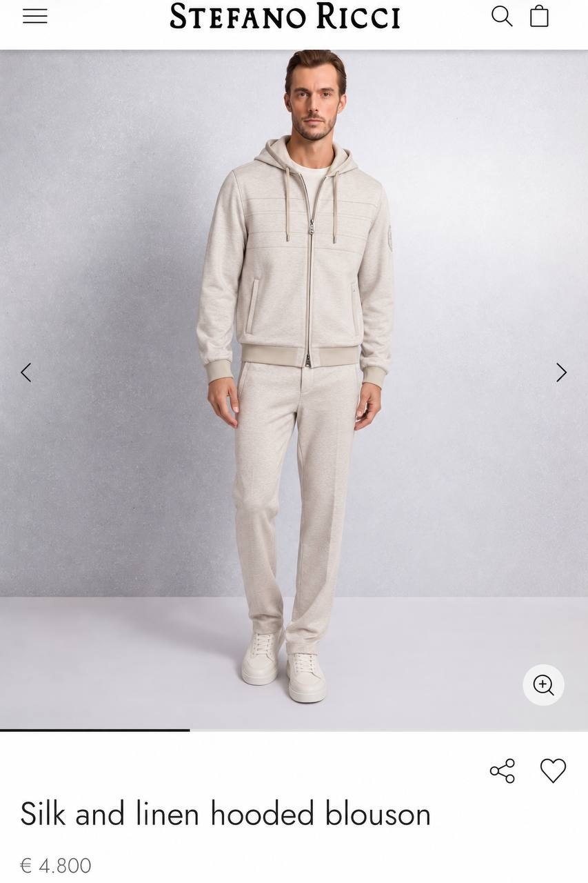 Stefano Ricci Tracksuit - Beige