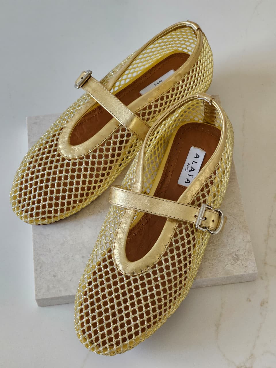 Alaïa Ballerina - Gold