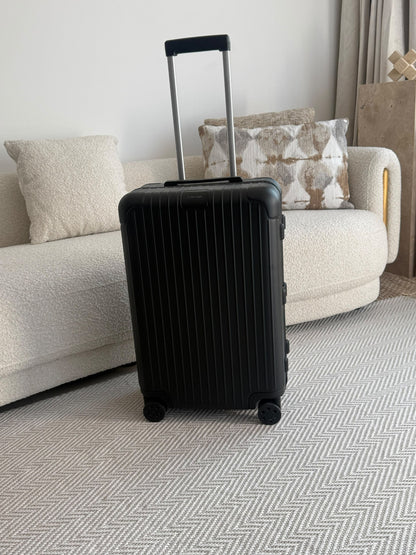 Rimowa Ribbed Trolley - Black