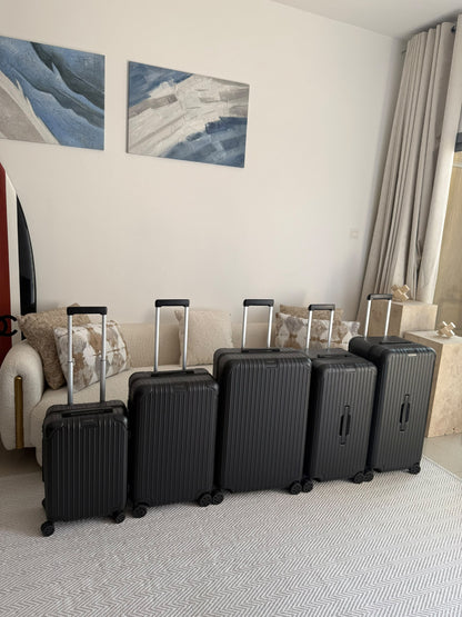 Rimowa Ribbed Trolley - Black