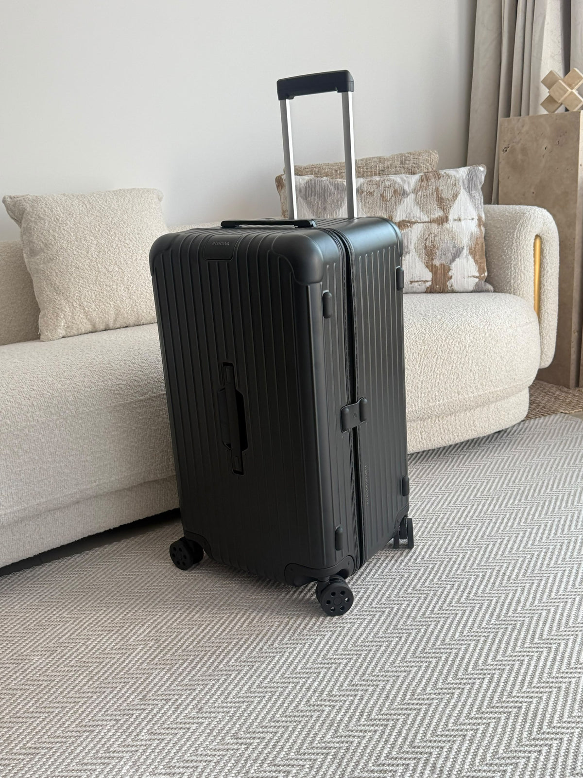 Rimowa Ribbed Trolley - Black