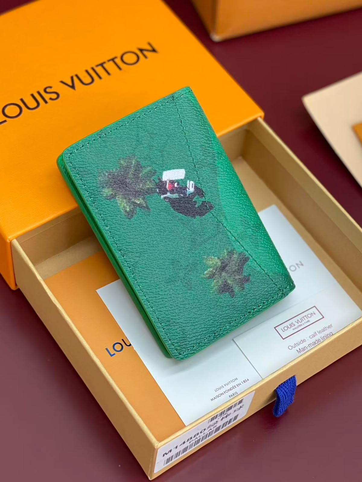Louis Vuitton Card Holder - Green