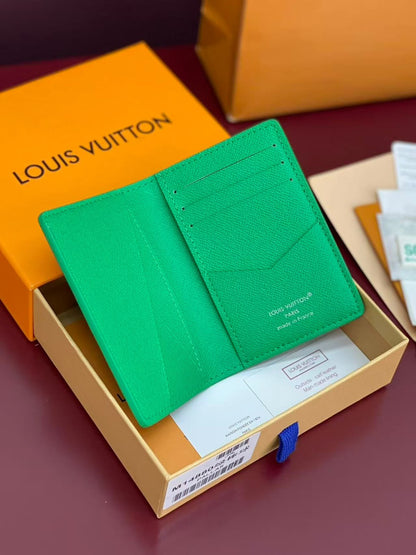 Louis Vuitton Card Holder - Green