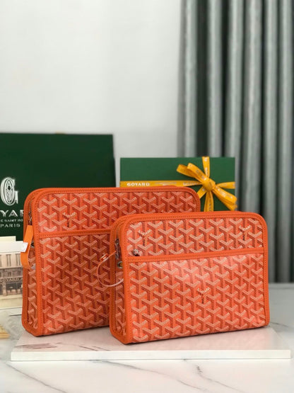 Goyard Clutch - Orange