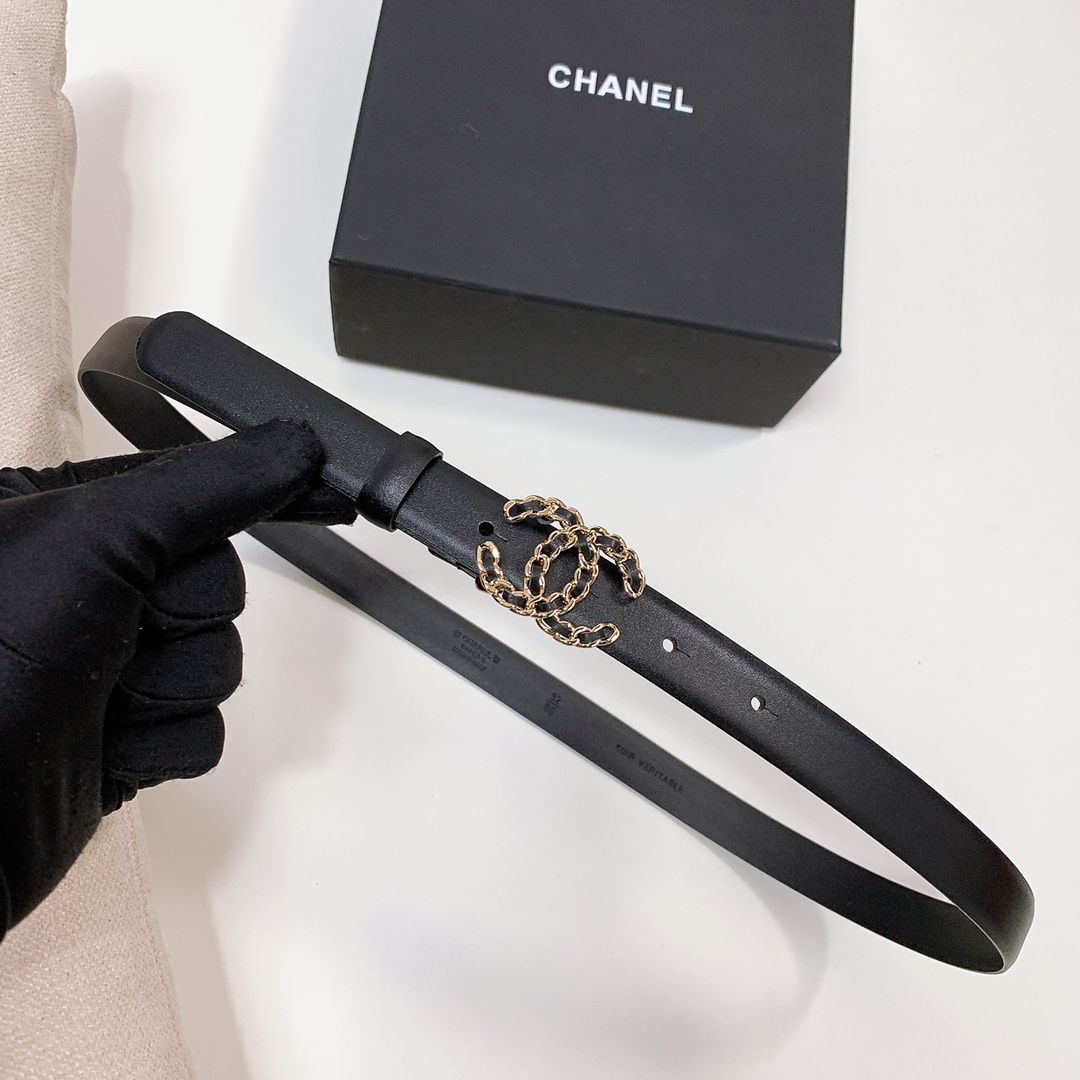 Chanel Belt - Black
