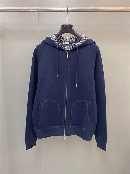 Dior Hooded Jacket - Navy